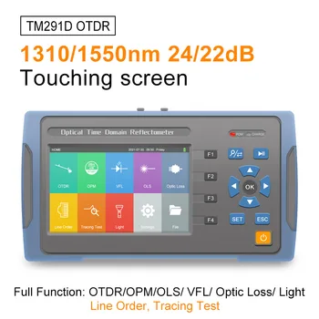 TM291D 1310/1550 nm Optyczny OTDR Рефлектометр w dziedzinie czasu Tester Punkty przerwania Włókna z Sekwencją linii i funkcji wyszukiwania linii