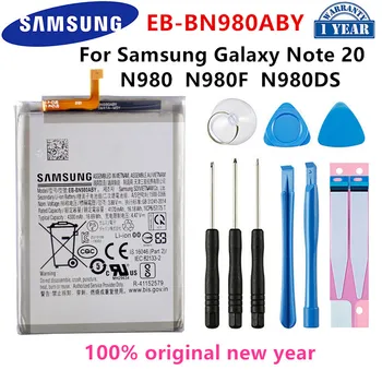 SAMSUNG Oryginalny EB-BN980ABY 4300 mah Wymienna Bateria Do SAMSUNG Galaxy Note 20 N980 N980F SM-N980F/DS Baterii + Narzędzia
